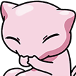 Mew Giggle emoji