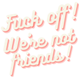 Notfriends emoji