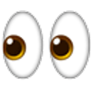 Eyeslooking emoji