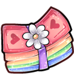 Moneyrainbow emoji