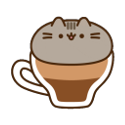 Coffee Pusheen emoji