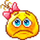 Baby Girl Sad emoji