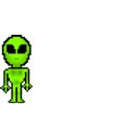 Greetings Alien emoji
