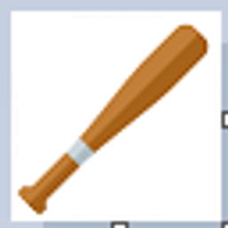 Baseballbat emoji