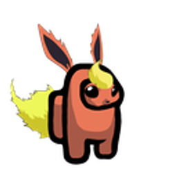 Among Flareon emoji