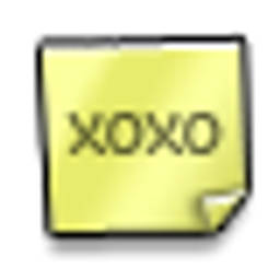 Xoxo Note emoji