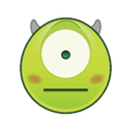 Mike Flushed emoji