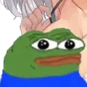 Peepoleaveintobooba emoji