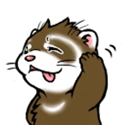 Ferret Worried emoji