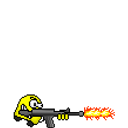 Machine Gun emoji