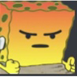 Spongebob Concentrate Focus emoji