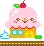 Cupcake House emoji