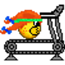 Treadmill Pippi emoji