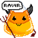 Scary Candycorn emoji