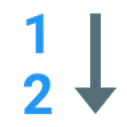 Numerical Sorting emoji