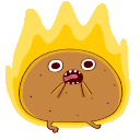 Hot Potatoe emoji