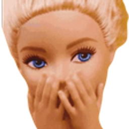 Barbie Gasp emoji