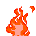 Tangerine Fire emoji