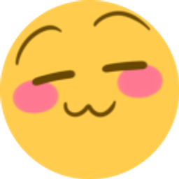 Smug Blush Face emoji