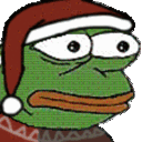 Xmaspepeshocked emoji