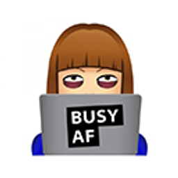Busyaf emoji