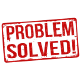 Problem Solved Resolved emoji