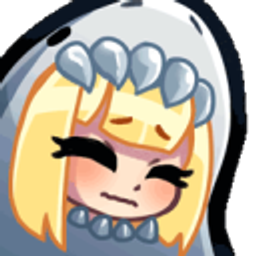 Shark Hat Blush emoji