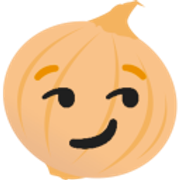 Onion Smirk emoji
