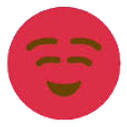 Redsmile emoji
