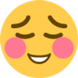 Bashful emoji