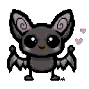 Cuteblkbat emoji