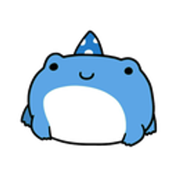 Bluefrog emoji