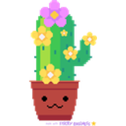 Sticker Cactus emoji