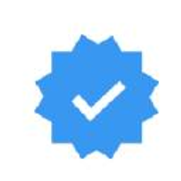 Blue Verified Checkmark emoji