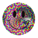 Psychadelic Smiley emoji