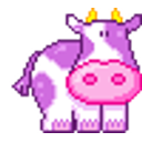 Purple Cow emoji