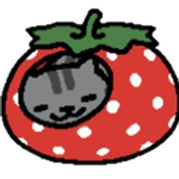 Cat Strawberry emoji maker