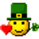 Leprechaun Heart emoji
