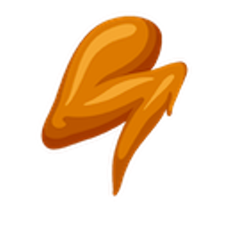 Aint No Thang But A Chicken Wing emoji