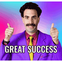 Success Borat emoji