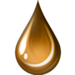 Gold Droplet emoji