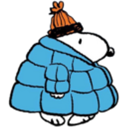 Snoopy Coat emoji