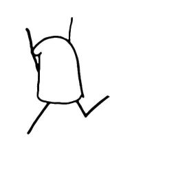 Flork Running emoji
