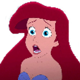 Ariel Gasp emoji