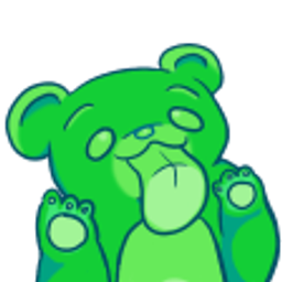 Gummy Bear Lick emoji