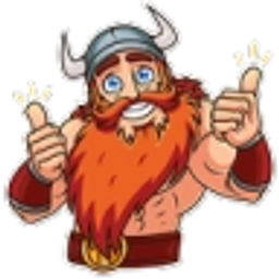 Viking Beard Cheer emoji