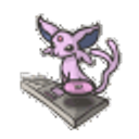 Espeon Dj emoji