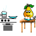 Pear Cooking emoji