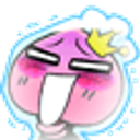 Frozen Peachprincess emoji