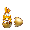 Easter Bunny Hatch emoji